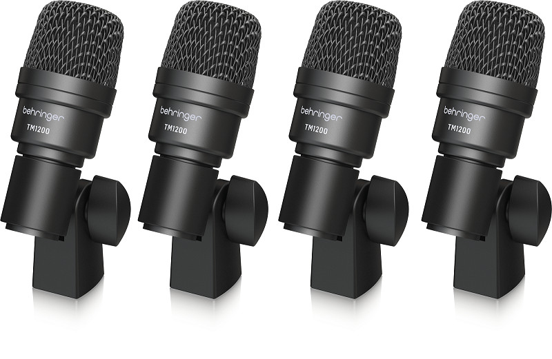 Behringer BC1200 Instrument Condenser Microphone- 7-piece Drum Microphone Set-Hàng Chính Hãng