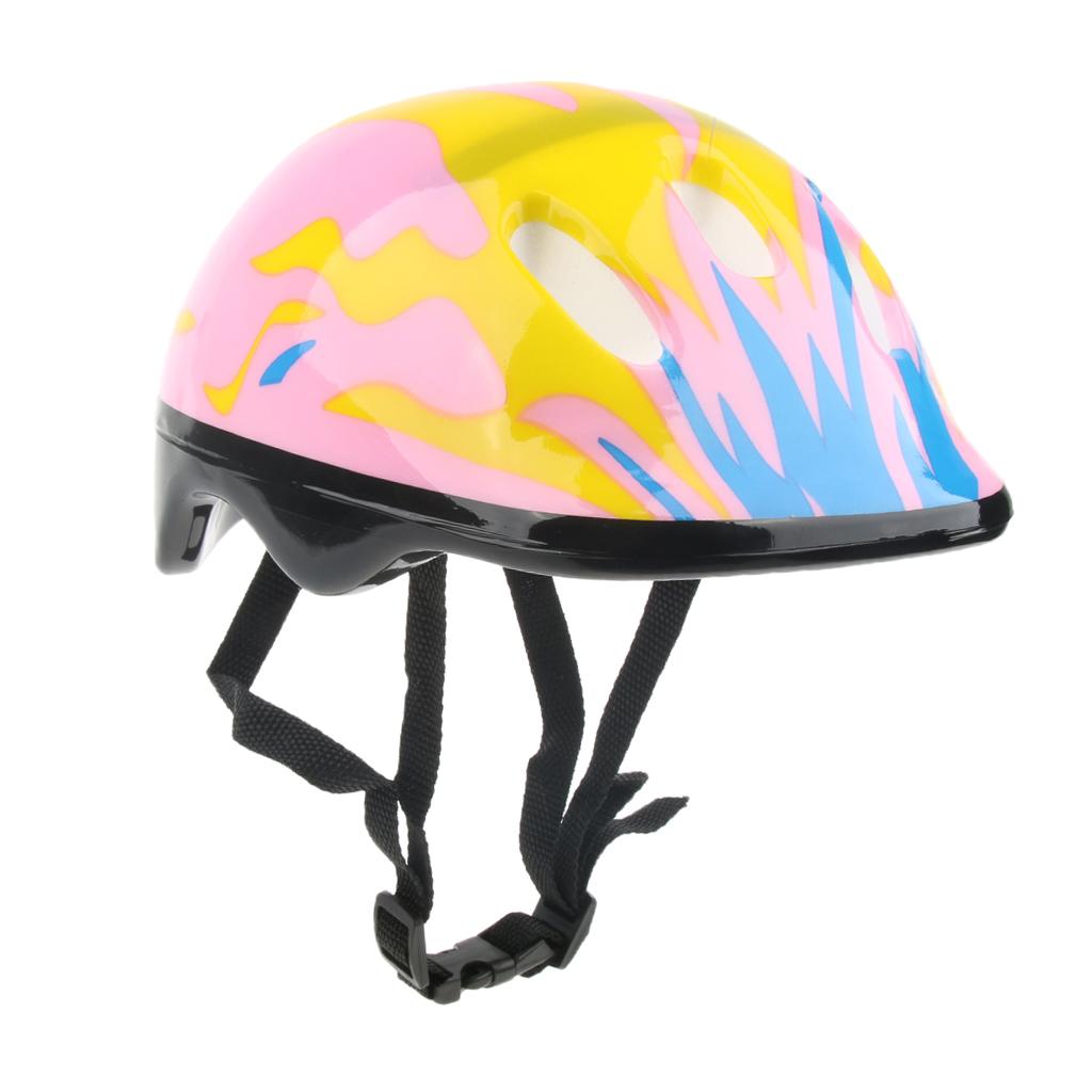 Kids Roller Skating Skateboarding Safety Helmet Head Protection Hat Pink