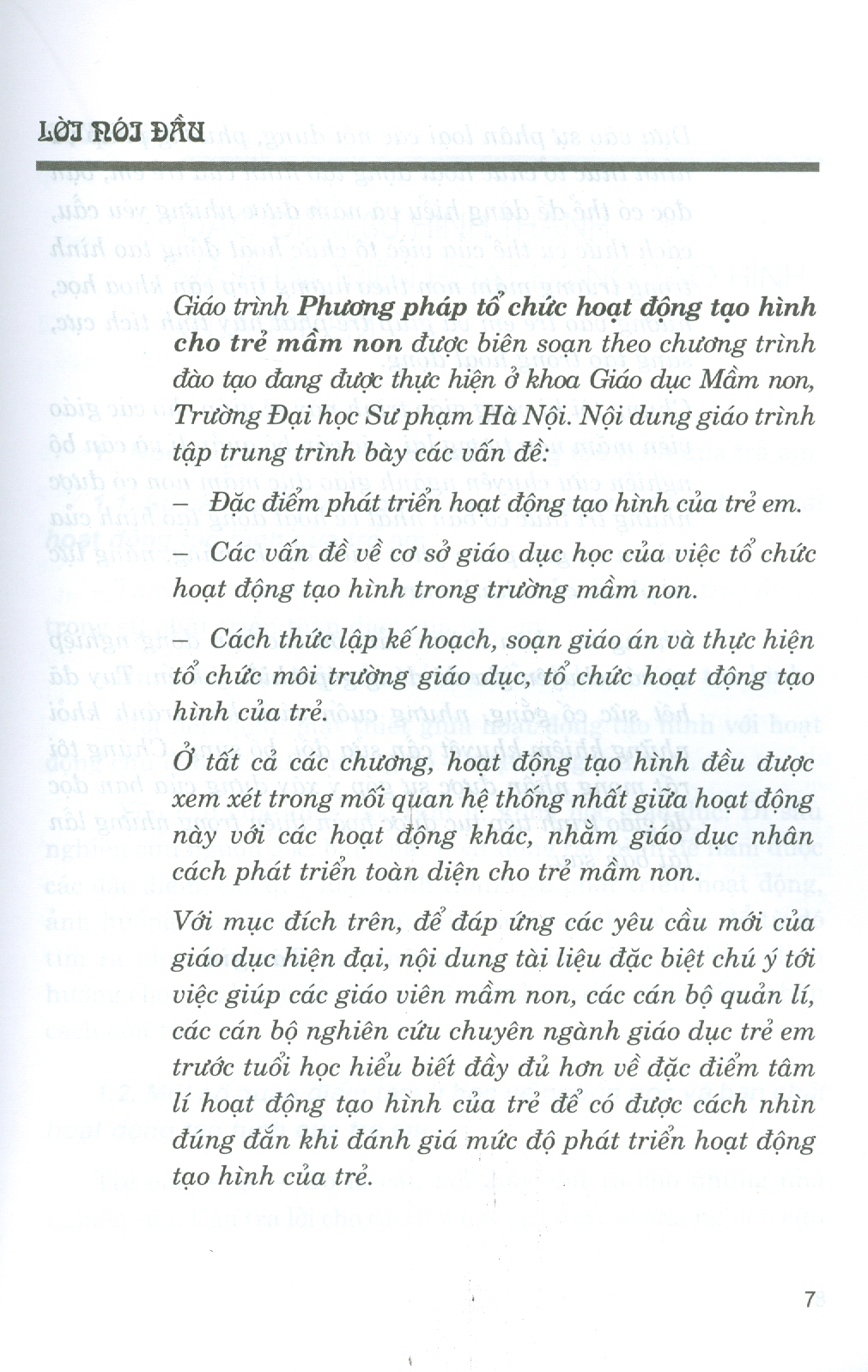 Phương Pháp Tổ Chức Hoạt Động Tạo Hình Cho Trẻ Mầm Non (Tái bản 2023)