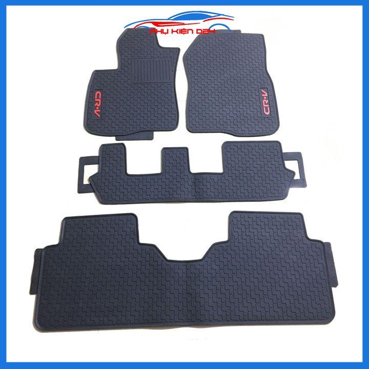Thảm lót sàn cao su cho xe CRV, CR-V 2018-2019-2020-2021-2022 chuẩn theo xe chịu lực tốt