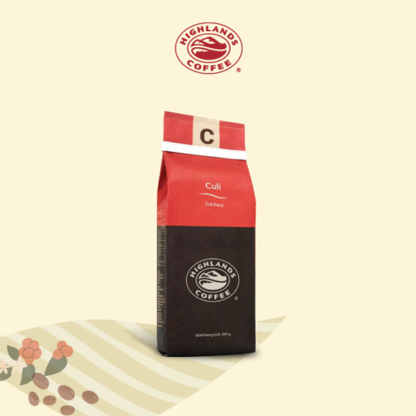 Cà Phê Rang Xay Culi Highlands Coffee (200g)