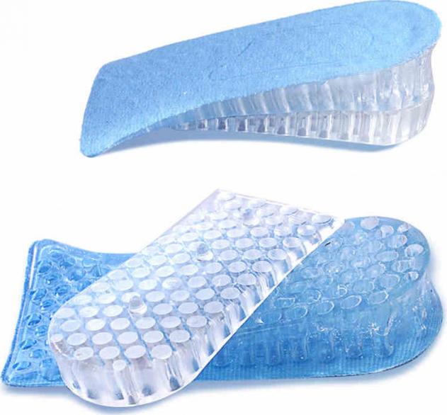 Bộ 1 cặp lót giày tăng chiều cao gel nửa bàn 2 lớp