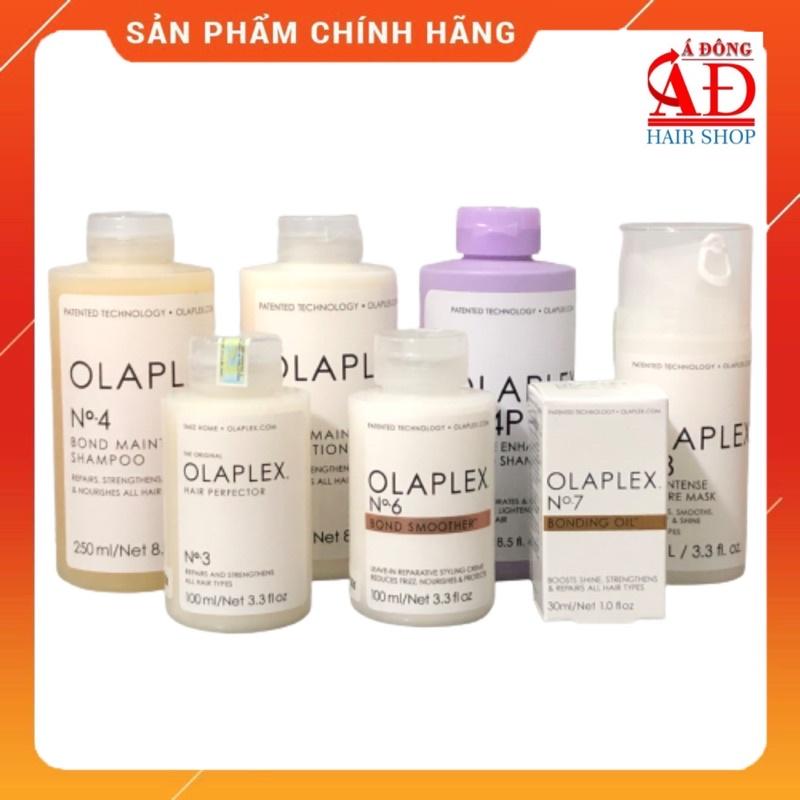 DẦU GỘI XẢ Ủ DƯỠNG OLAPLEX 0 3 4 5 6 7 8 USA PHỤC HỒI TÓC HƯ TỔN DO UỐN TẨY NHUỘM