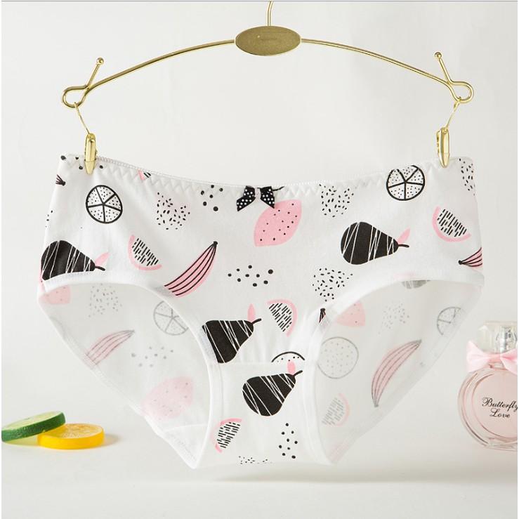 Quần Lót Nữ Cotton  Kháng Khuẩn Hình Trái Cây Thời Trang  Hàng Loại Đẹp.