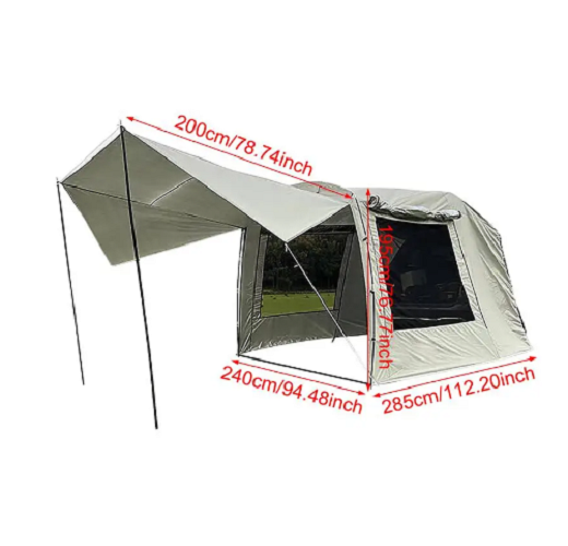 Lều Mái Che Cắm Trại Lắp Sau Xe SUV Bán Tải Camping &amp; Hiking Rear Car Family