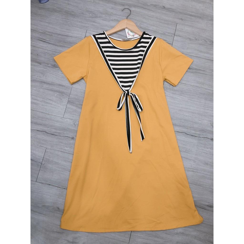 Đầm bầu thun trẻ xinh