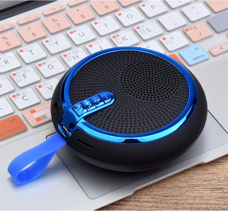 Loa tương thích mini Bluetooth với bộ tản nhiệt bass tùy chỉnh, không thấm nước IPX7, loa siêu di động, quà tặng vỏ du lịch Color: 05