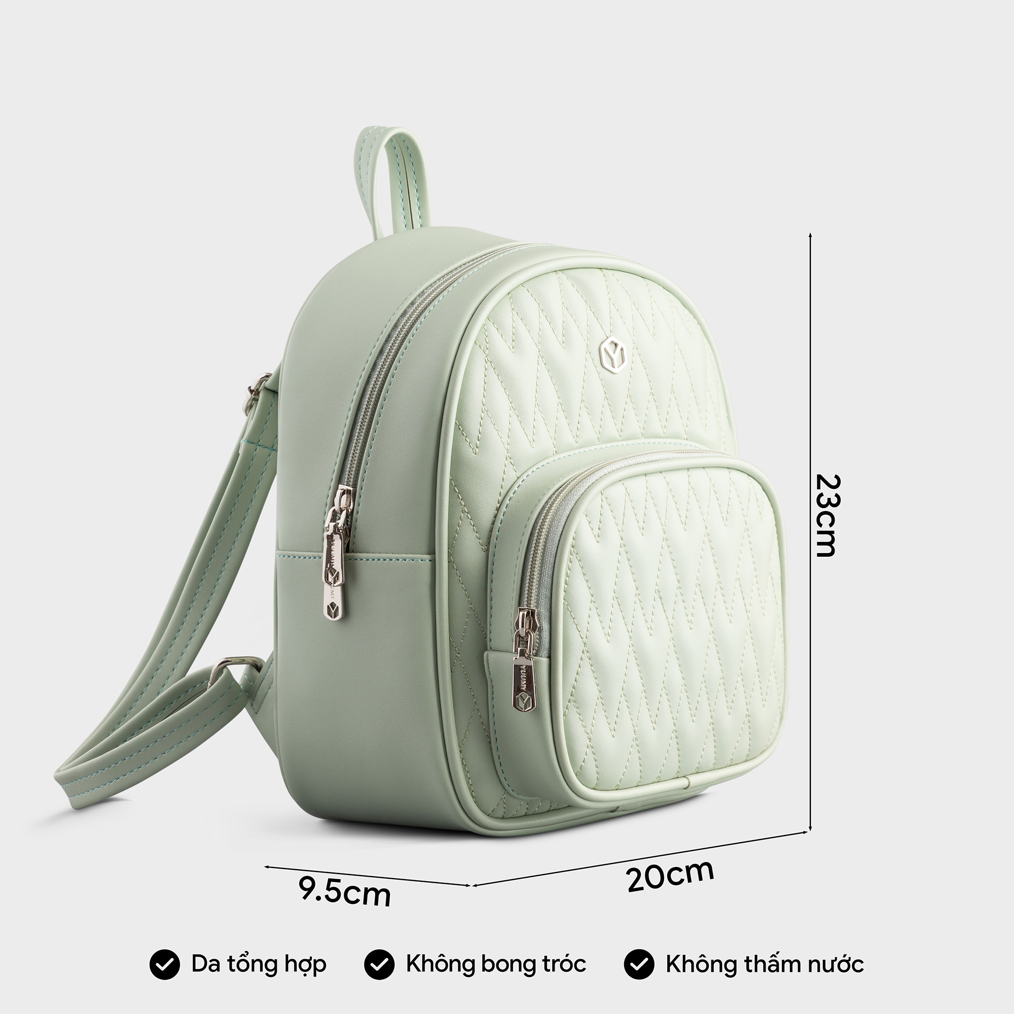 Balo Yuumy ( Thời trang nữ phong cách trẻ trung - Balo da Seasand YBA82 )