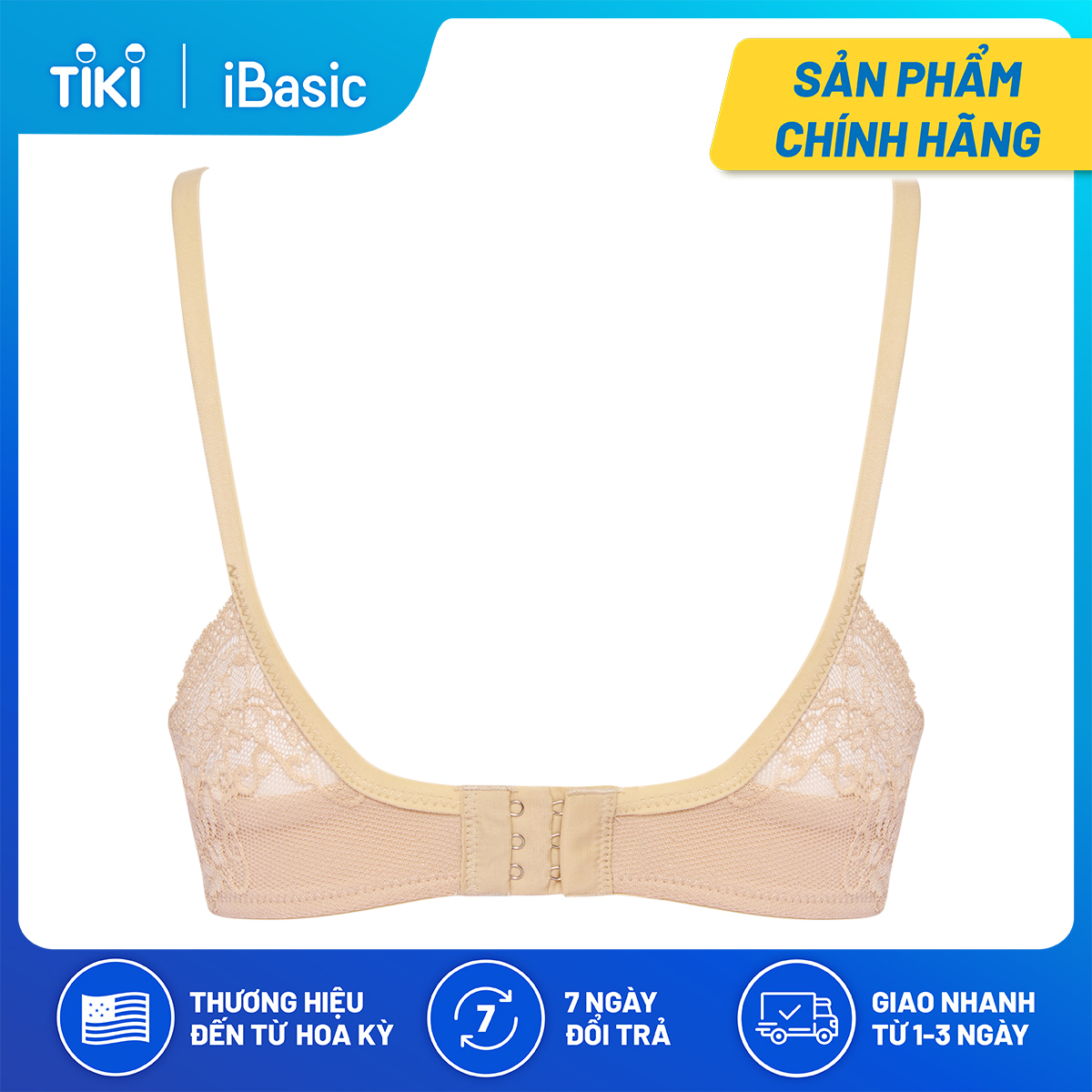 Áo ngực trơn mút mỏng iBasic BRAW021