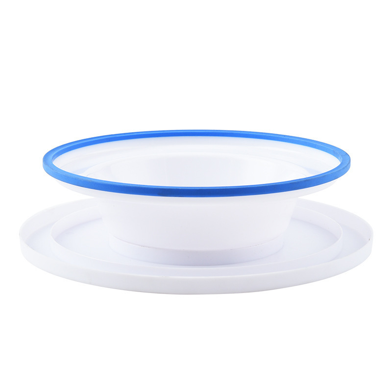Bàn xoay bánh kem nhựa cao cấp chống trượt đế silicon