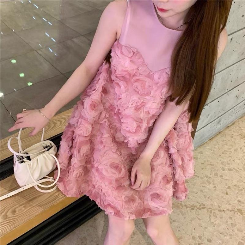 ĐẦM HOA HỒNG 3D TIỂU THƯ