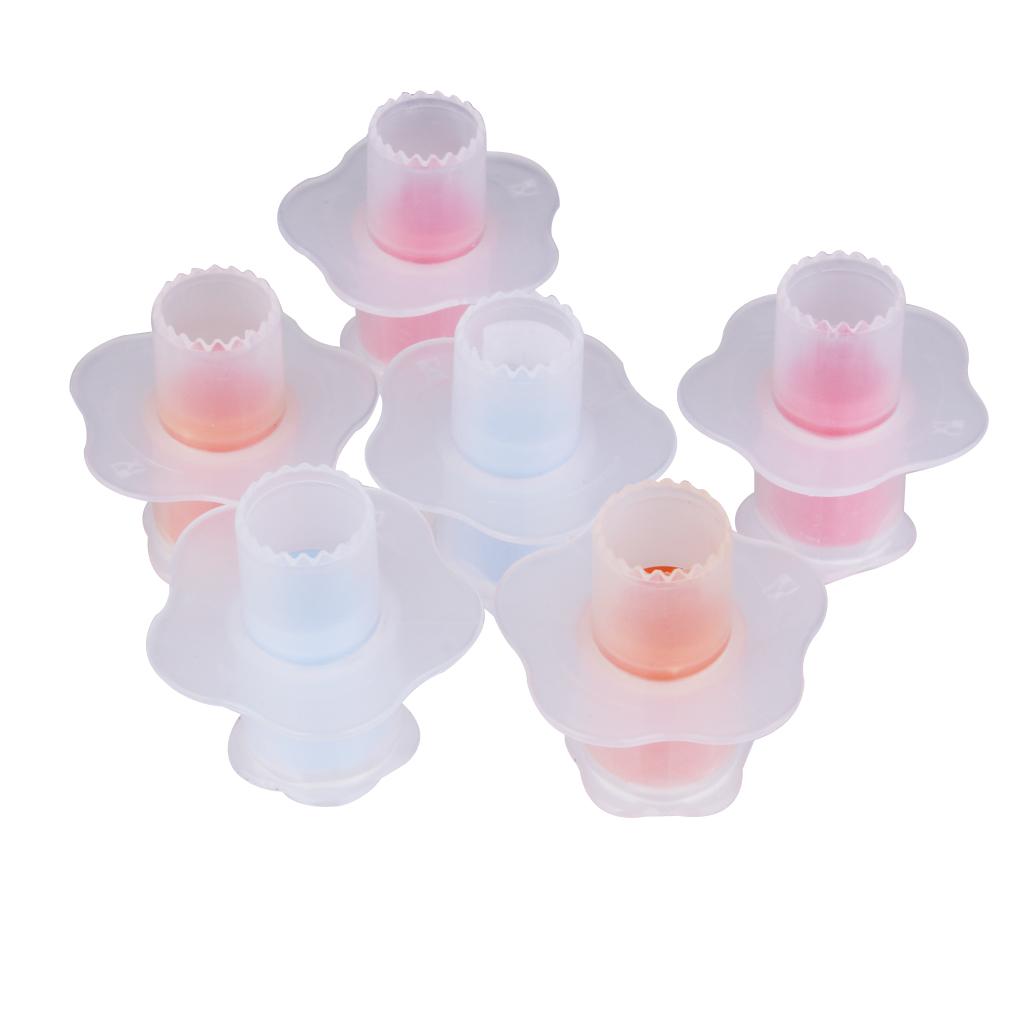 6PCS CUPCAKE CORER CAKE MUFFIN CORE HOLE REMOVER FILLER BAKING BAKEWARE JAM