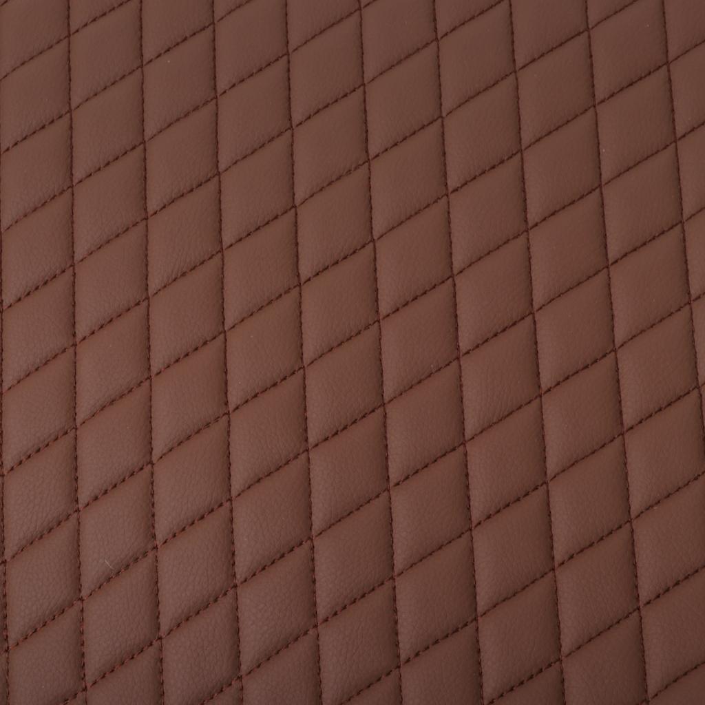 Pack Of 2 Universal Cover Cushion Pad Mat Breathable Interior Brown