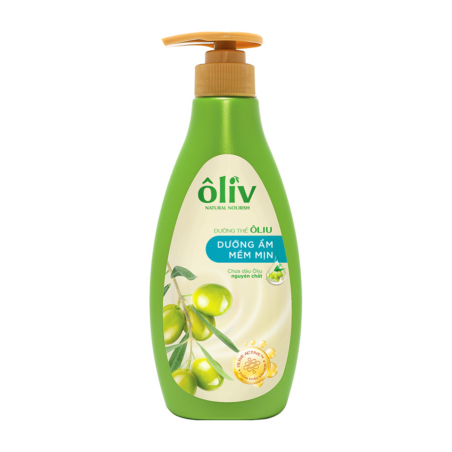Sữa Dưỡng Thể Thiên Nhiên Oliv Dưỡng Ẩm Mềm Mịn 200ml