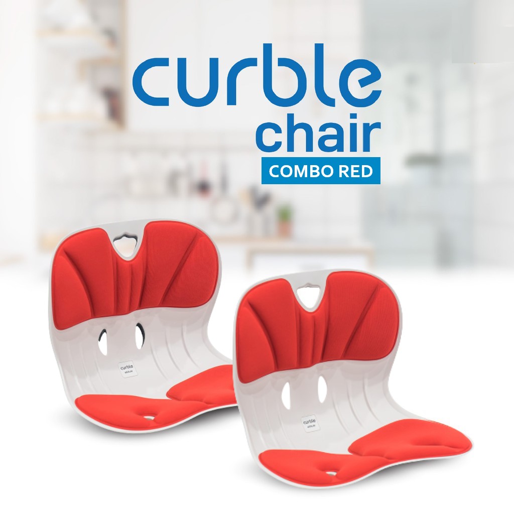 Combo 2 Ghế chỉnh dáng ngồi đúng, chống gù, Curble Wider - Premium Model, dùng cho Nam, Nữ