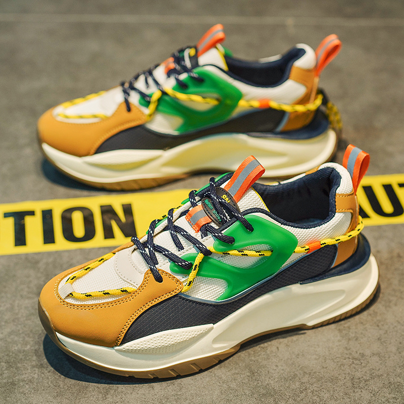 Giày Sneaker Nam, Giày Nam Cao Cấp Đế cao su non Phong Cách Hàn Quốc