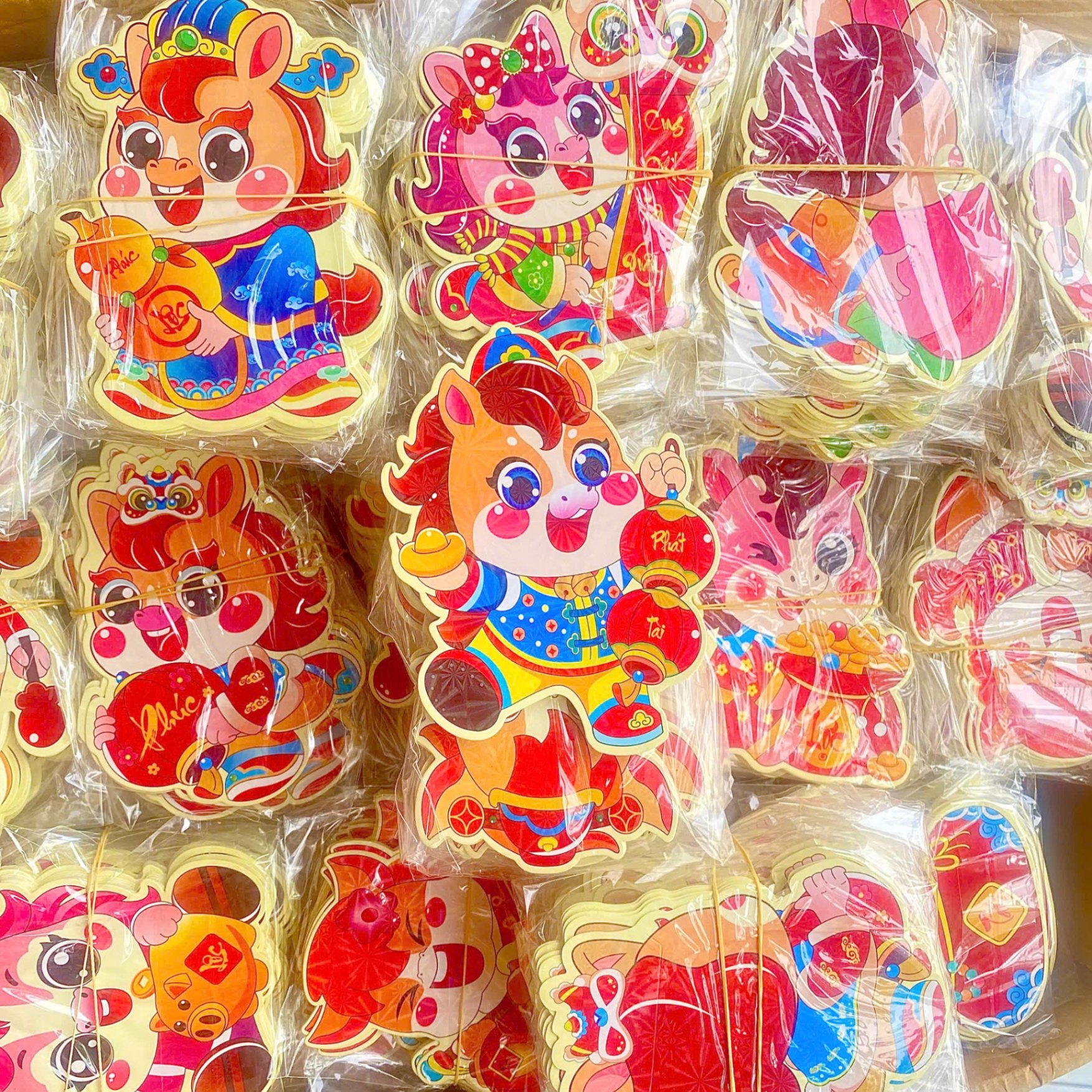 Lì Xì Chibi Tết Hottrend Bính Ngọ 2026 Cam Kết Chất Lượng