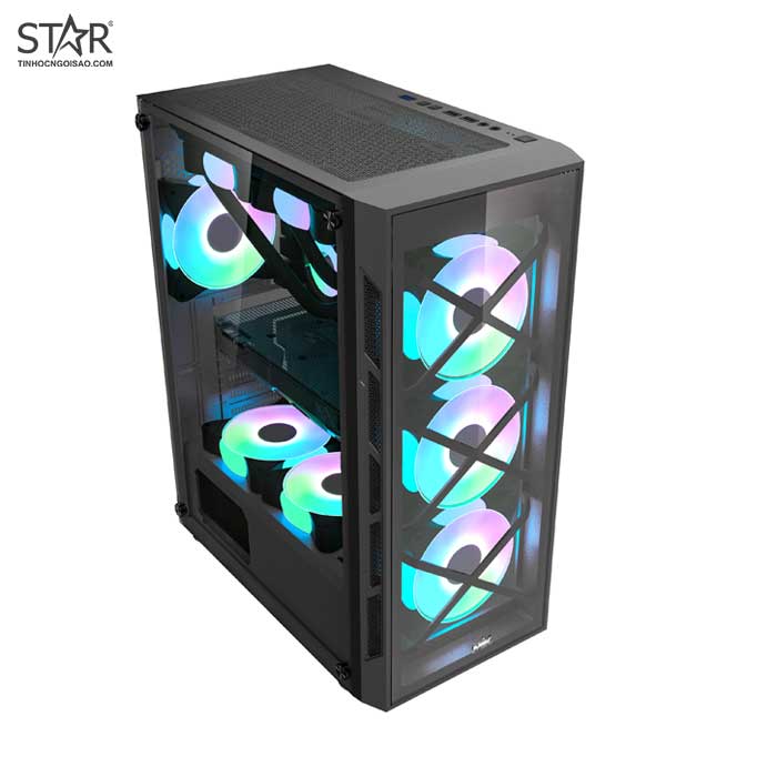 Thùng máy Case MIK TN10 Mid Tower  - Hàng chính hãng