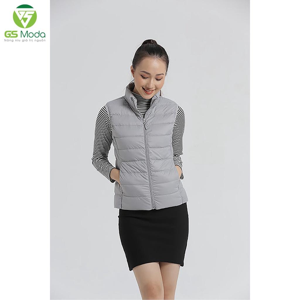 Áo khoác lông vũ sát nách cổ dựng GS Moda, siêu nhẹ, giữ ấm tối ưu, thiết kế trẻ trung 2122004L