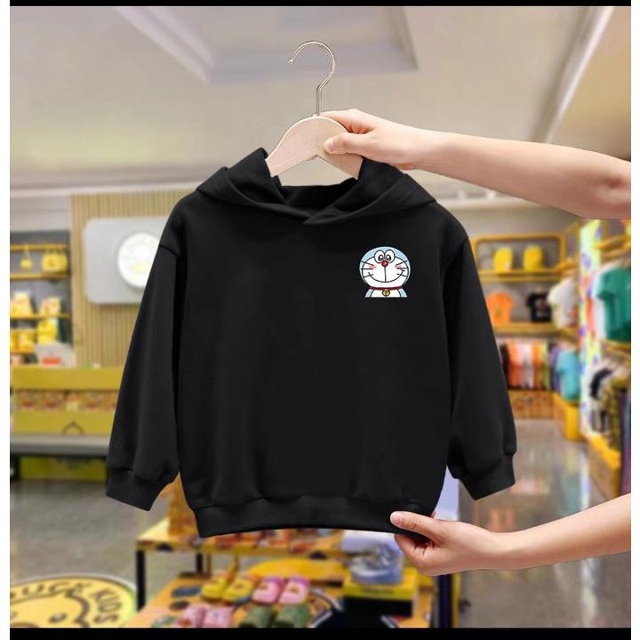 Áo hoodie logo dore cho bé trai từ 9 đến 33kg , chất nỉ bông siêu xinh