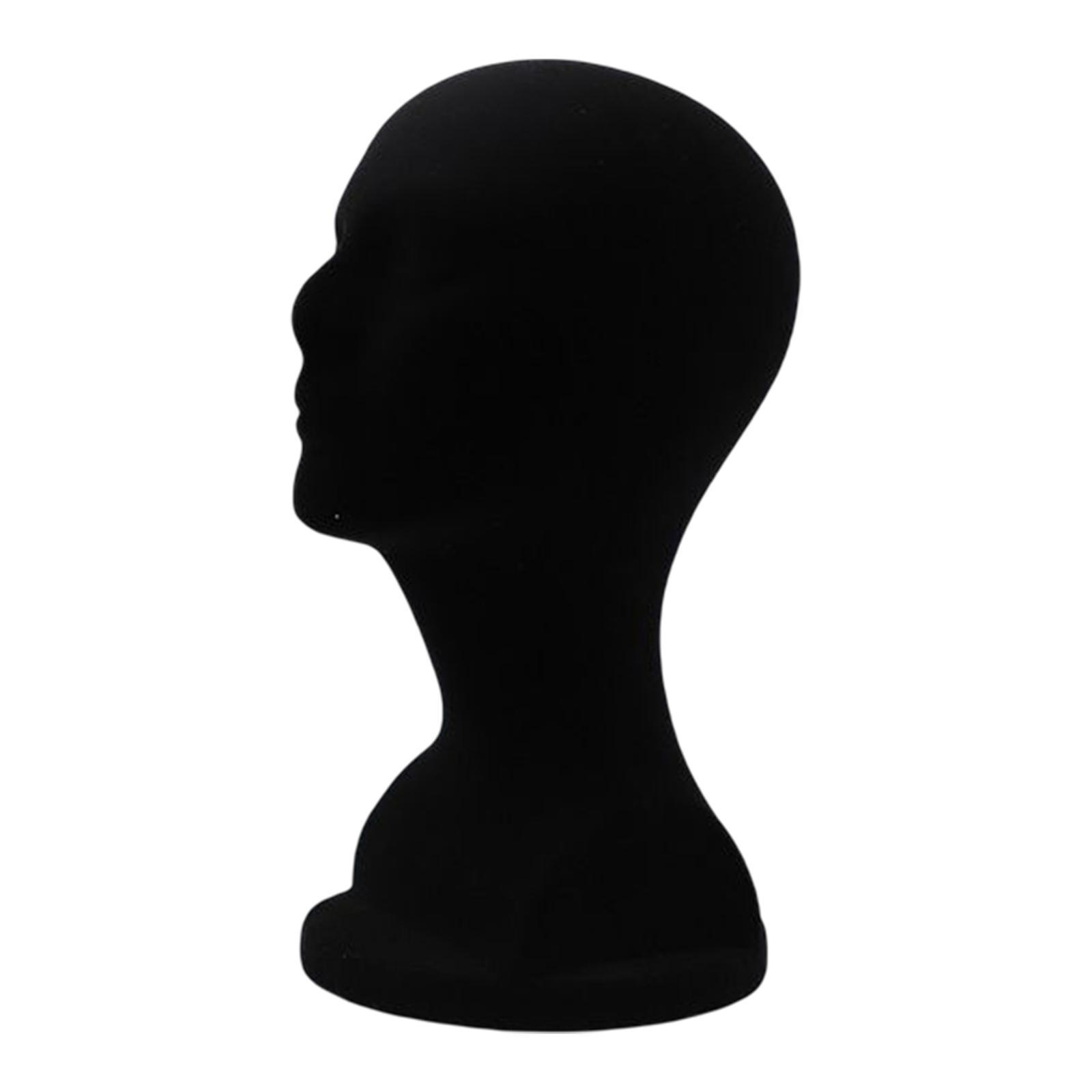 Male Mannequin Head Multifunctional Glasses Display Stand for Photograph Props Barbershop
