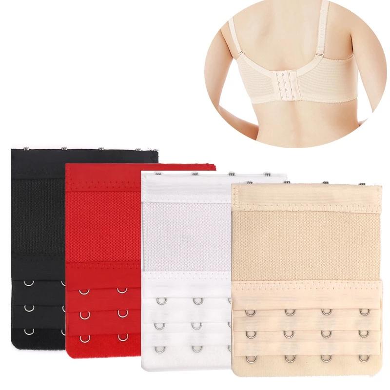 Dây Nối Dài Áo Ngực 3 Hàng 4 Móc Co Giãn Dành Cho Nữ