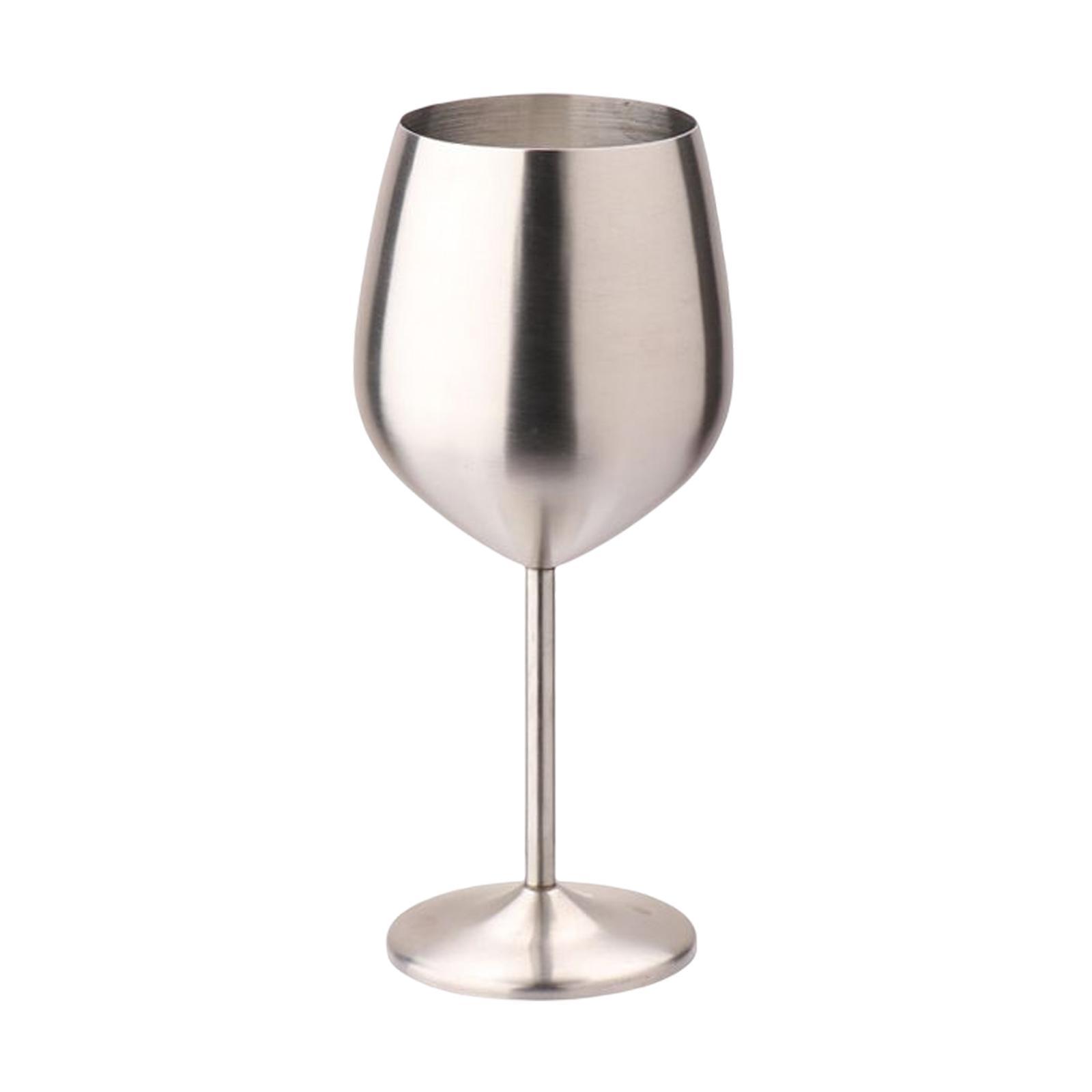 Stainless Steel Champagne Glasses Martini Glasses Cocktail Glasses for Party