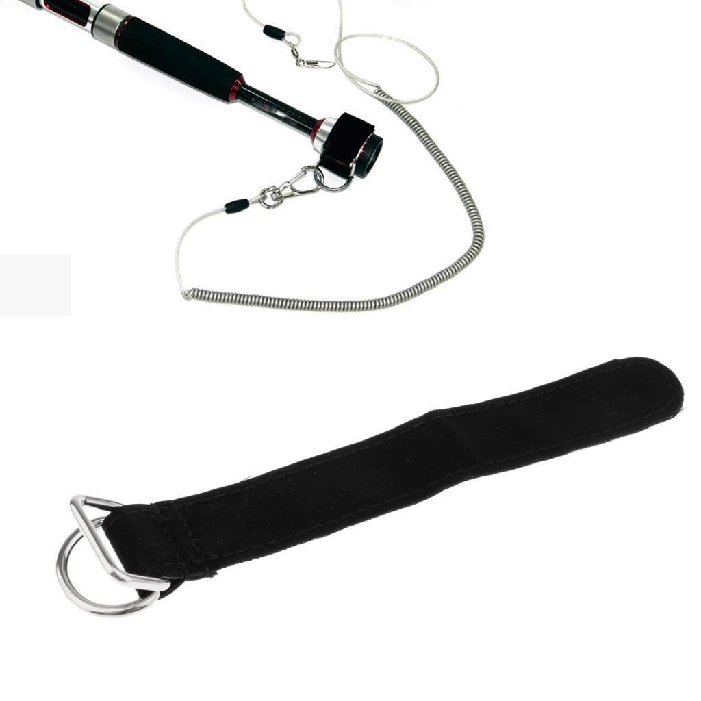 2pcs Fishing Rod Belt Ties for Rod And Landing Net Handle,Keep From Dropping