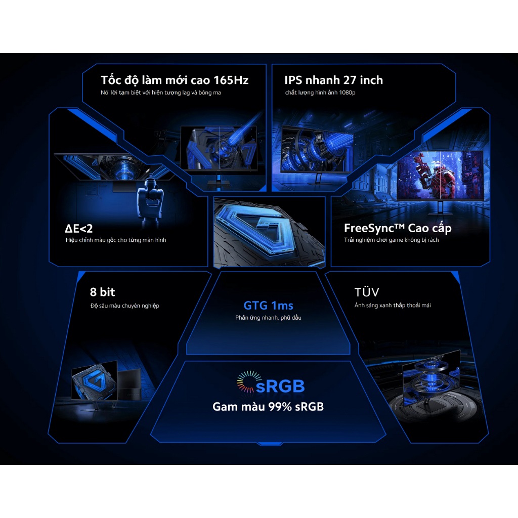 Màn Hình Gaming Xiaomi Gaming Monitor G27i EU – Hàng Chính Hãng