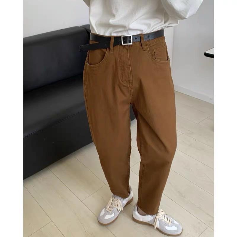 Quần kaki form baggy 3 màu ống nhỏ