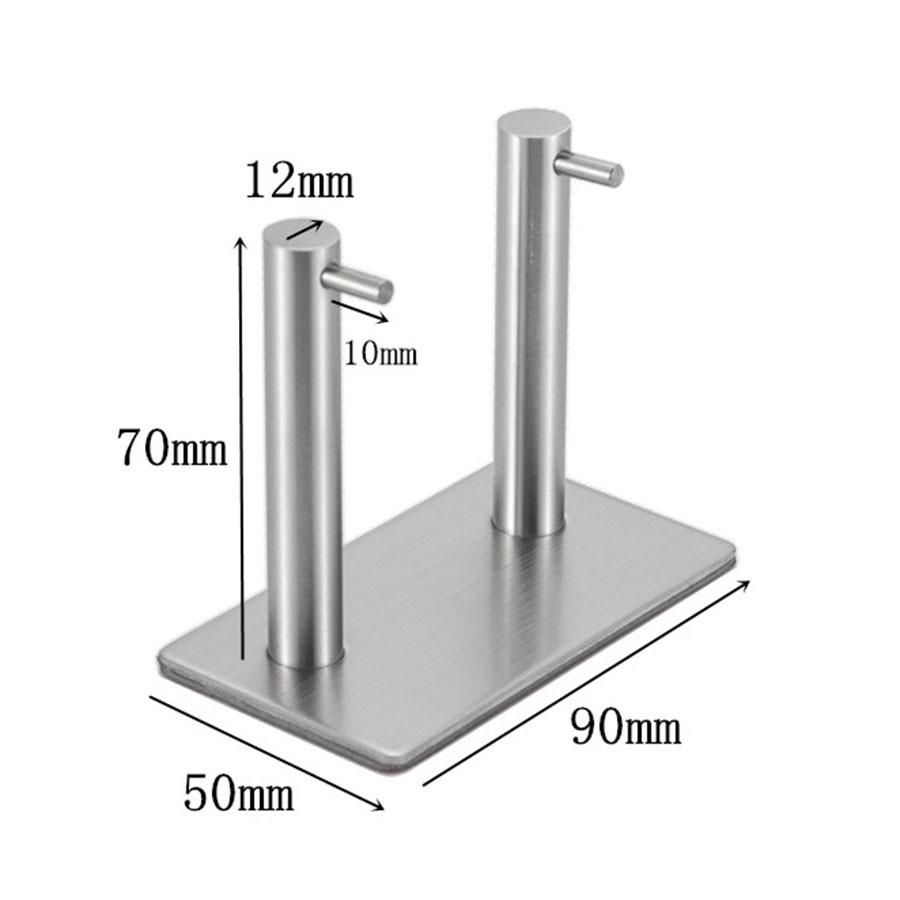 Giá để máy sấy- giá gác máy sấy- kệ gác máy sấy dán tường siêu dính inox SUS 304 NT24