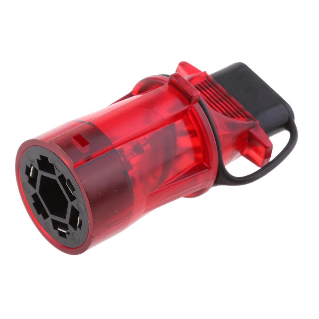 4 Pcs Power Socket Adapter 7 Pin to 4 Pin for Car Motorhome  RV