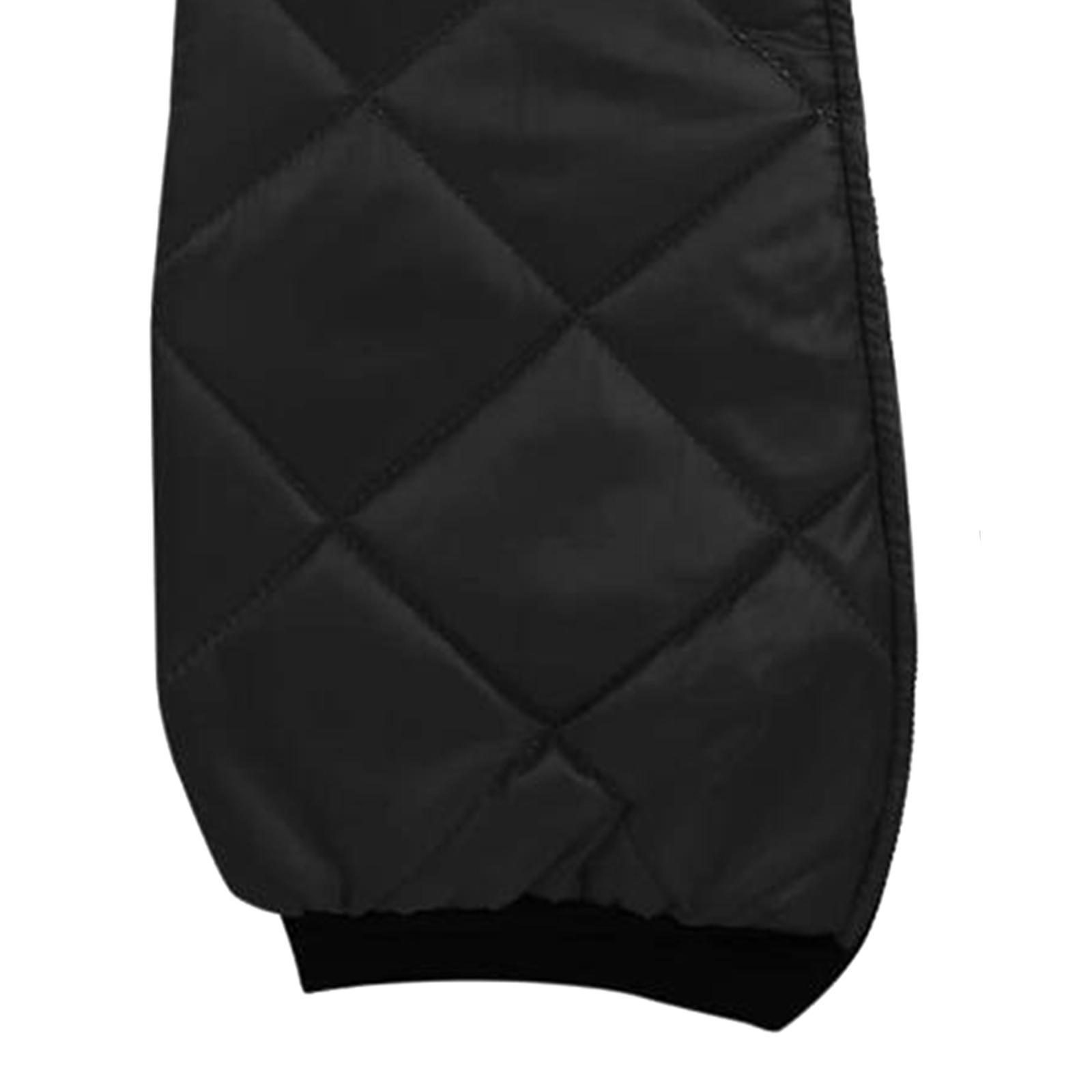 Warm Knee Pads, Knee , Unisex Windproof Zipper Leg Sleeves for Outdoor Ski Riding Snowboarding Cycling