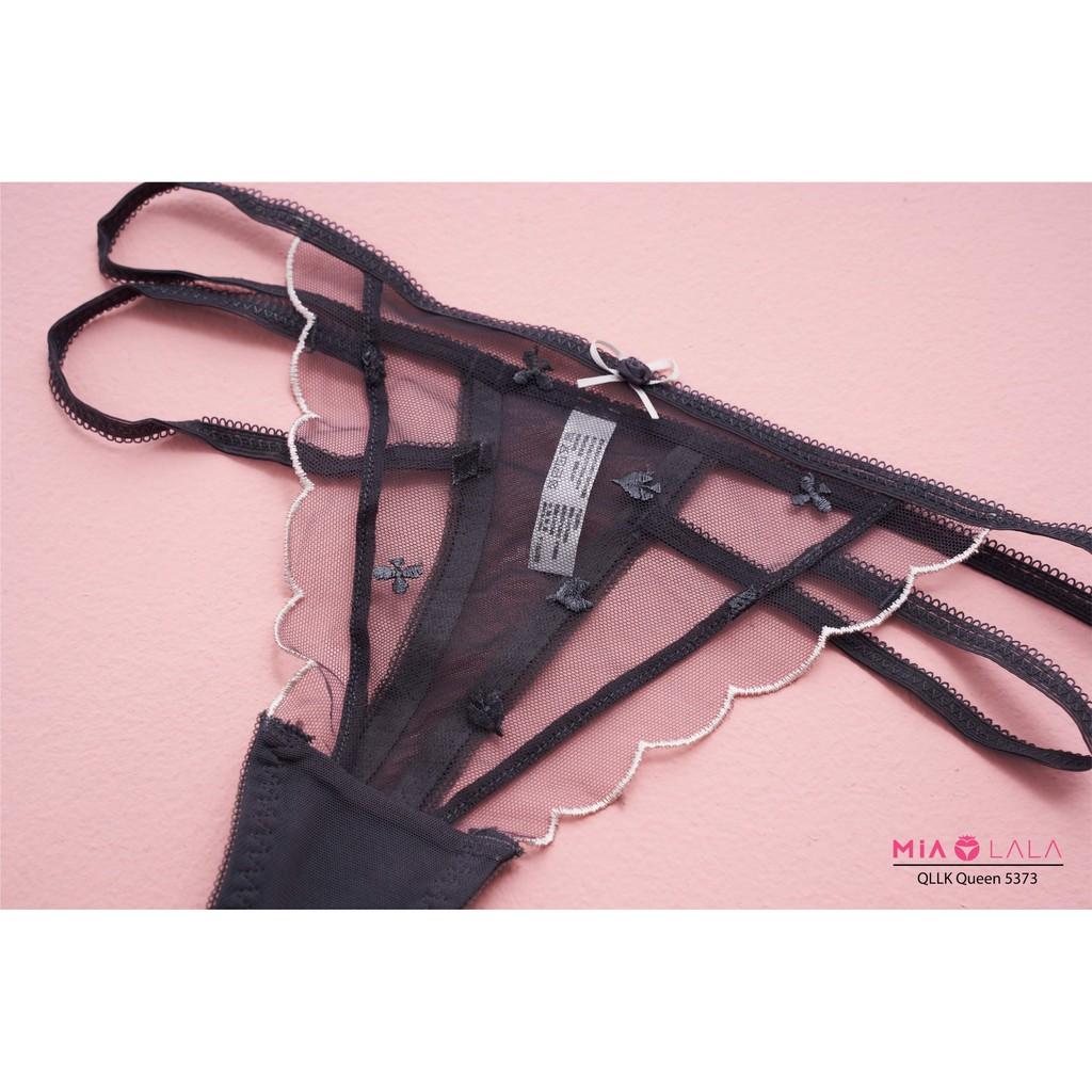 Quần lót ren lọt khe chữ T sexy gợi cảm màu trơn hàng cao cấp
