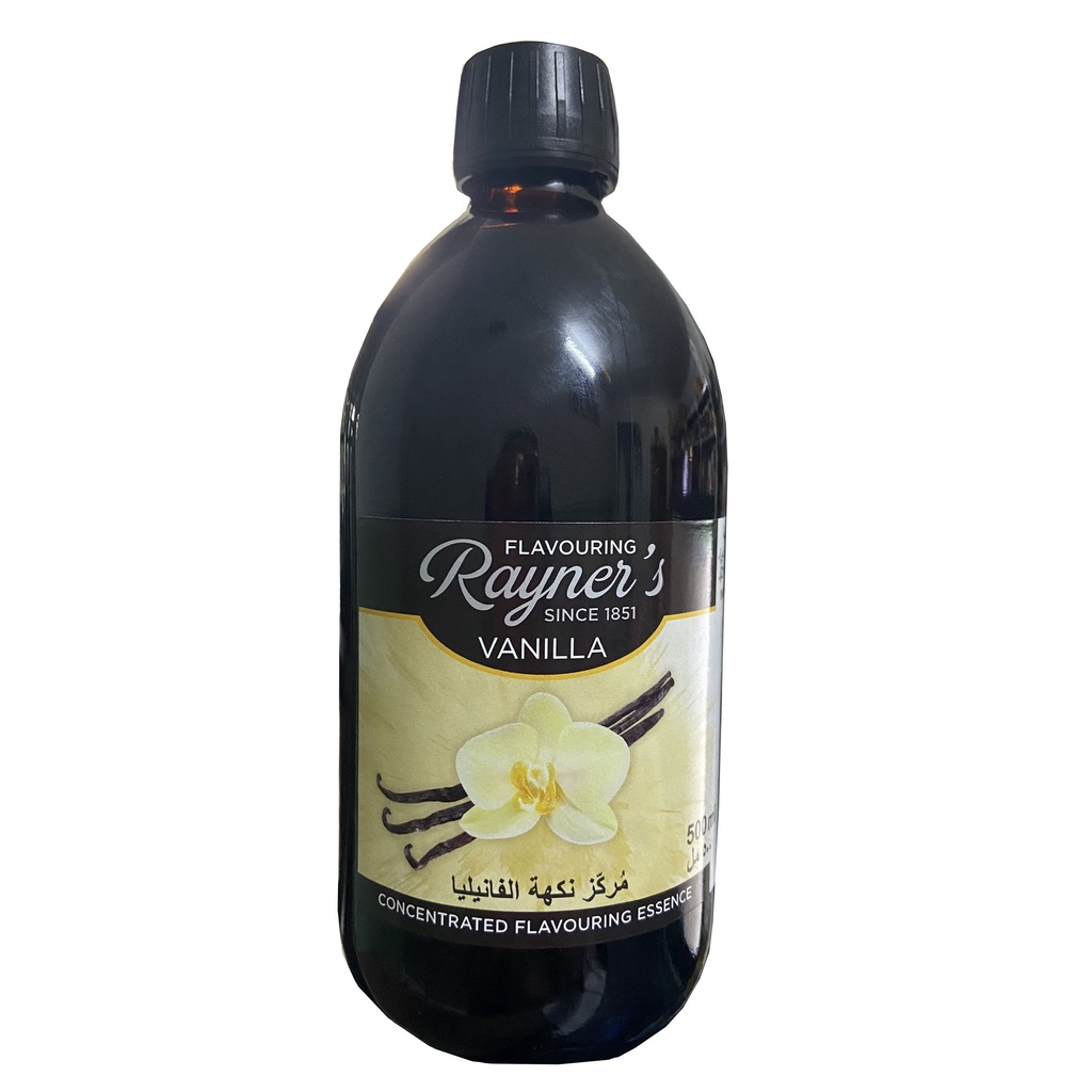 Tinh chất mùi hương Vani hiệu Rayner's Vanilla Essence 500ml - Làm bánh, pha chế đồ uống CHIẾT XUẤT VANI TỰ NHIÊN