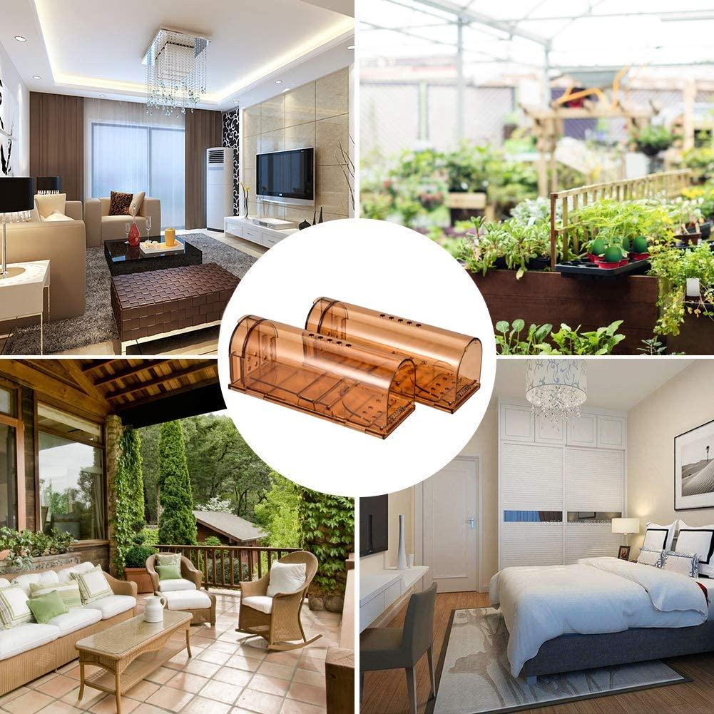 Một mẻ lồng chuột hai người, thân thiện với động vật, bắt chuột sống, lồng chuột, vườn nhà bếp trong nhà
