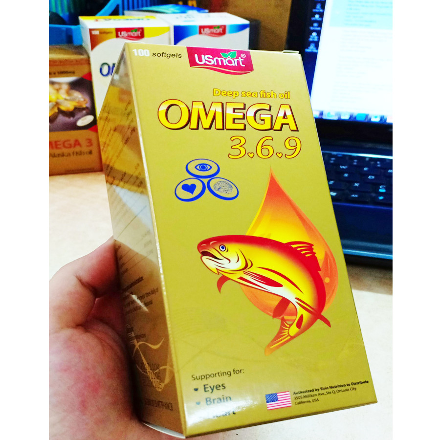 Thực Phẩm Chức Năng Viên nang mềm Bổ sung Omega 3-6-9 Sirio Pharma (100 viên)