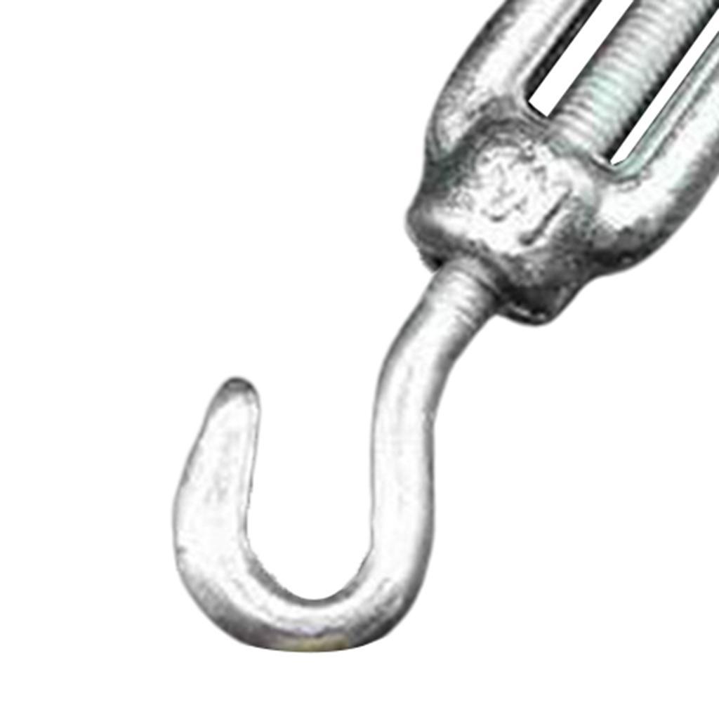 316   Turnbuckle Straining Screw 6mm Hook to Eye Rigging Rope Tensioner