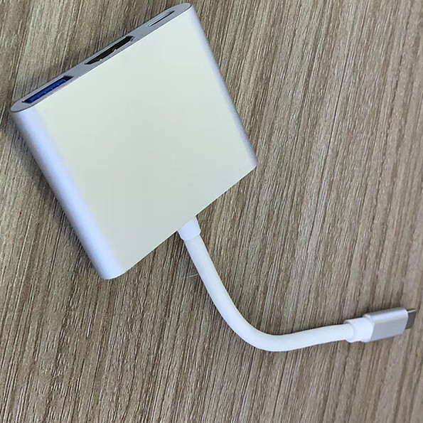 Cáp chuyển Thunderbolt 3 ra HDMI/USB/ PD cho Macbook TH0531