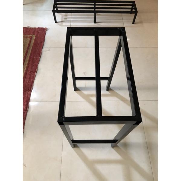 Kệ kê bể cá mini dài 40cm rộng 30cm cao 80 cm. Thép hộp mạ kẽm 2x4cm