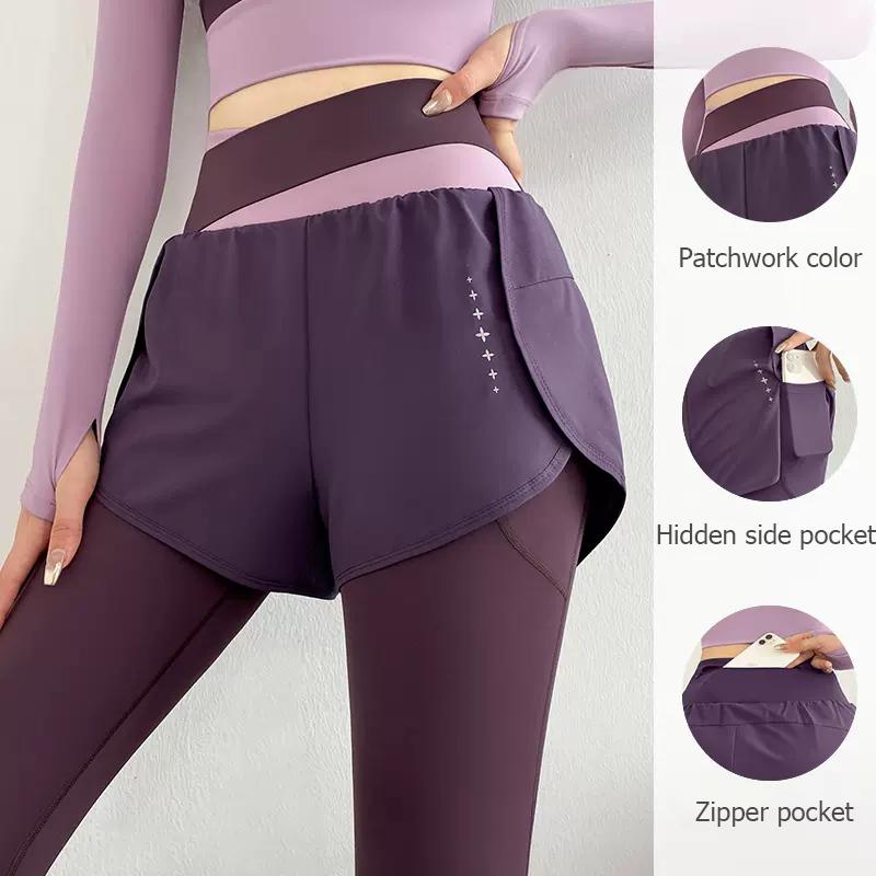 F.Dyraa Leggings Gym Women Women Color: Blue Size: L