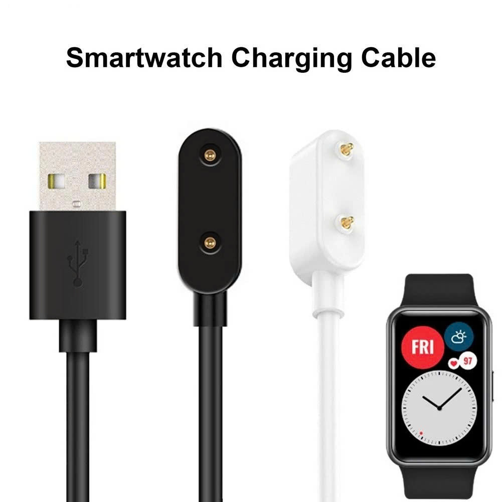 Dây Cáp Sạc Từ Tính Cho Huawei Band 6 7 8 9 10 / Honor Band 6 7 9 / Huawei Watch Fit 1 2 3 MÀU ĐEN - Hàng Nhập Khẩu