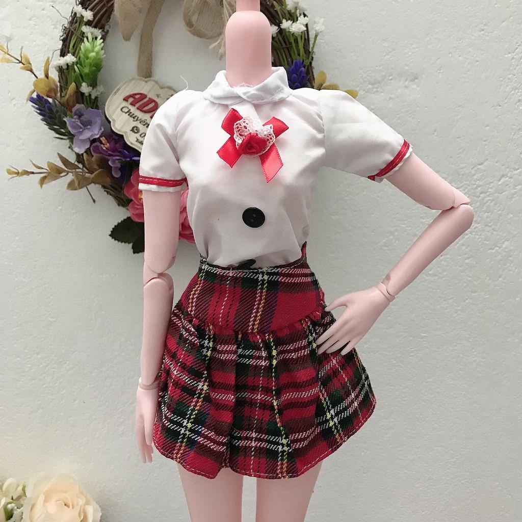 Đồng phục nữ sinh dành cho búp bê 60cm Adhshop