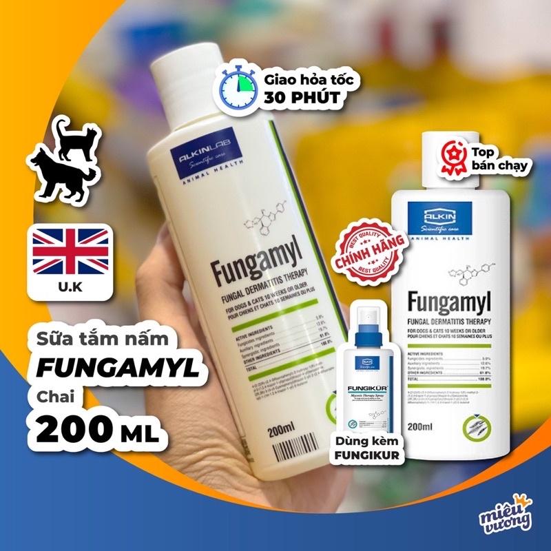 Sữa Tắm nấm, ghẻ Alkin Fungamyl 200ml