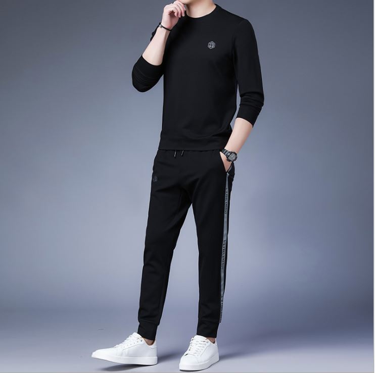 Bộ Thể Thao Nam Dài Tay - Bộ Thu Đông Chất Liệu Nỉ Cao Cấp Mềm Mịn - BD80