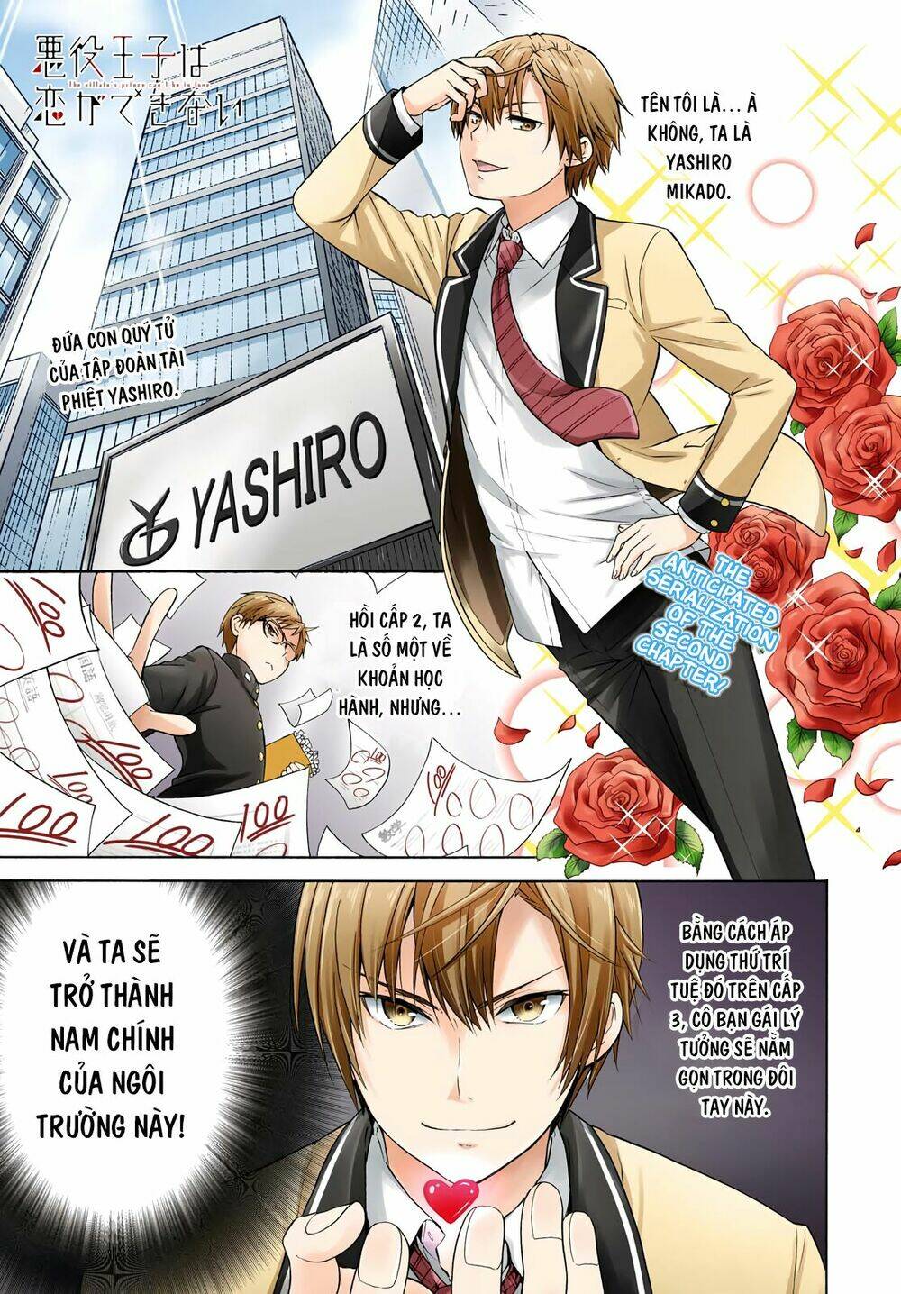 tên hoàng tử phản diện không thể yêu được ai chapter 2 3
