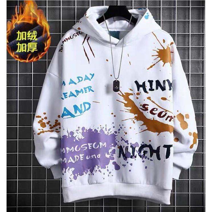 Áo khoác hoodies có mũ nữ hoạ tiết cực chất rực rỡ phong cách mới 2021 THỜI TRANG MỚI KINGSHOP79