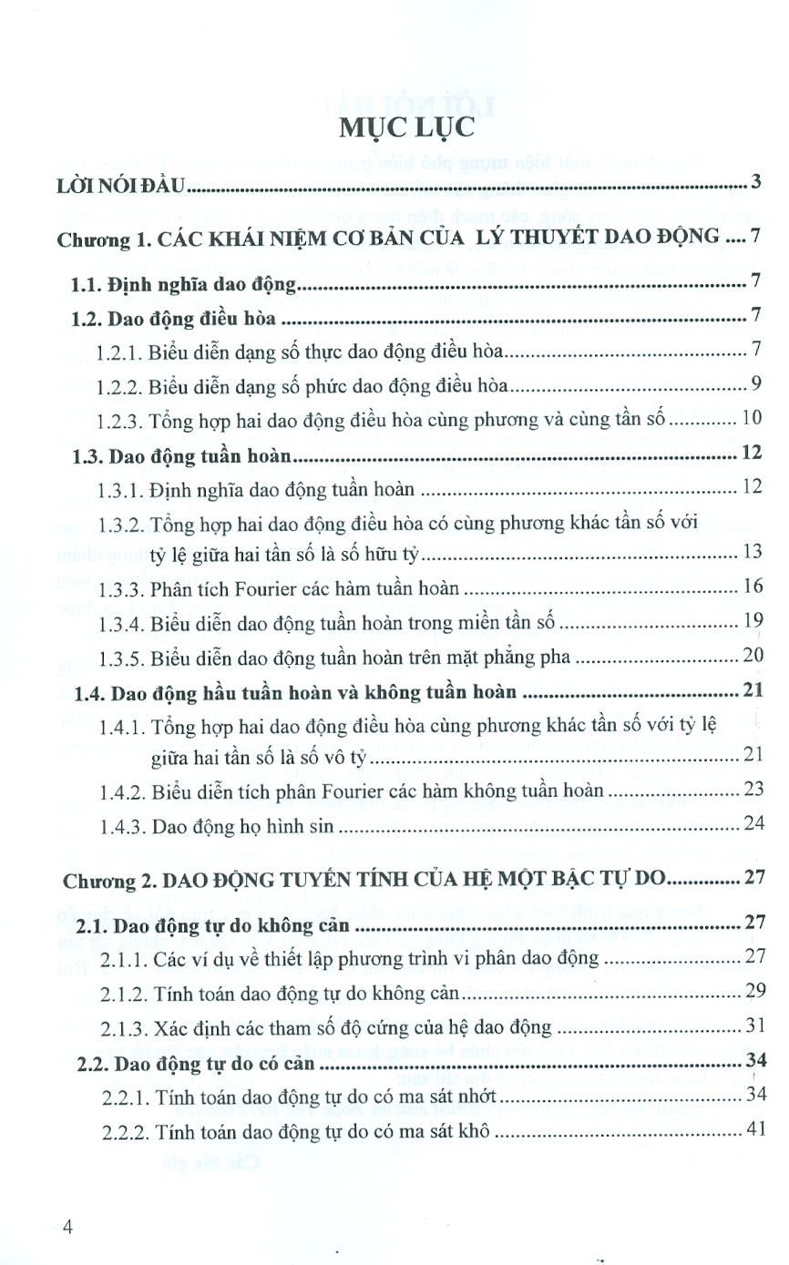 Giáo Trình Dao Động Kỹ Thuật (Textbook of Engineering Vibration)