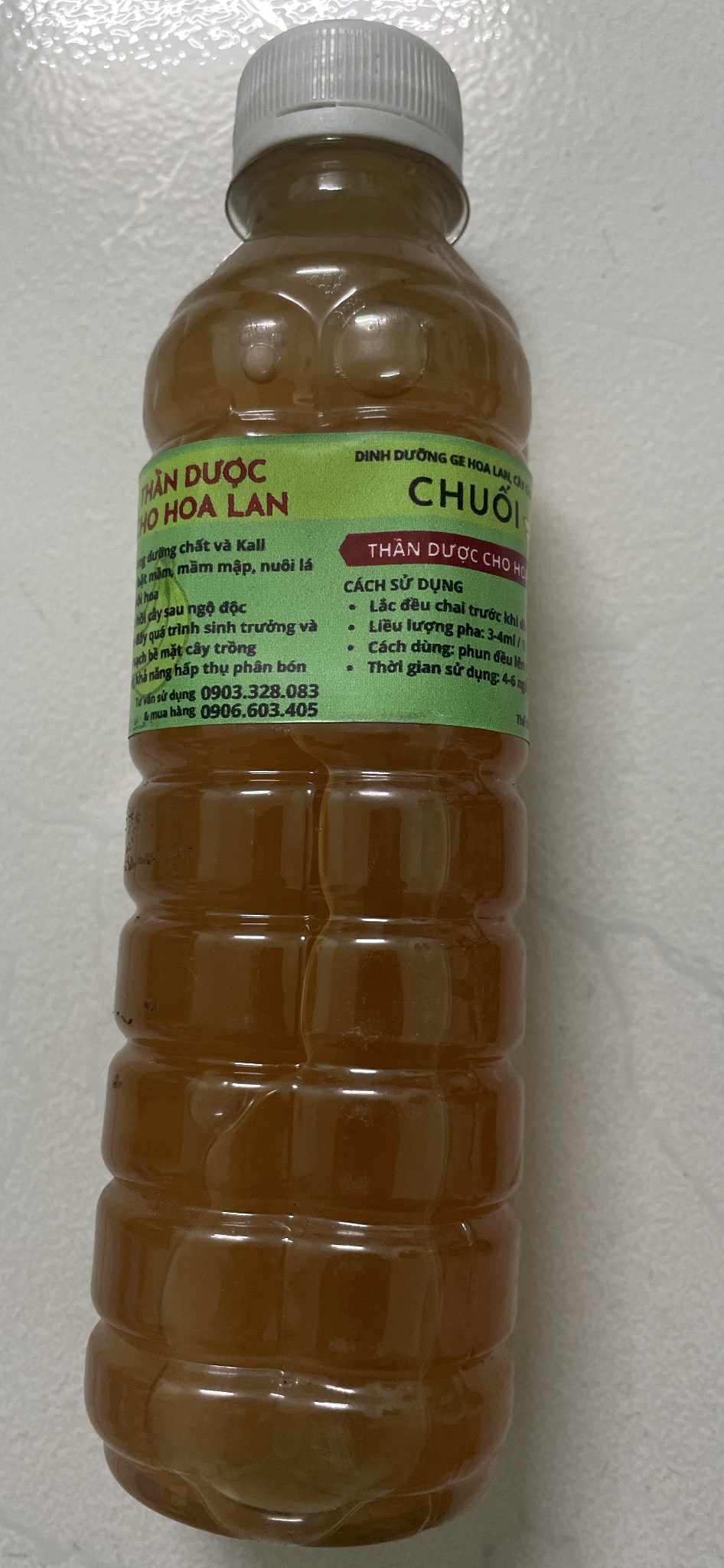 SẢN PHẨM hữu cơ cho cây trồng Chuối,Thơm, Nha Đam, Gừng, Đậu Nành chai 350ml