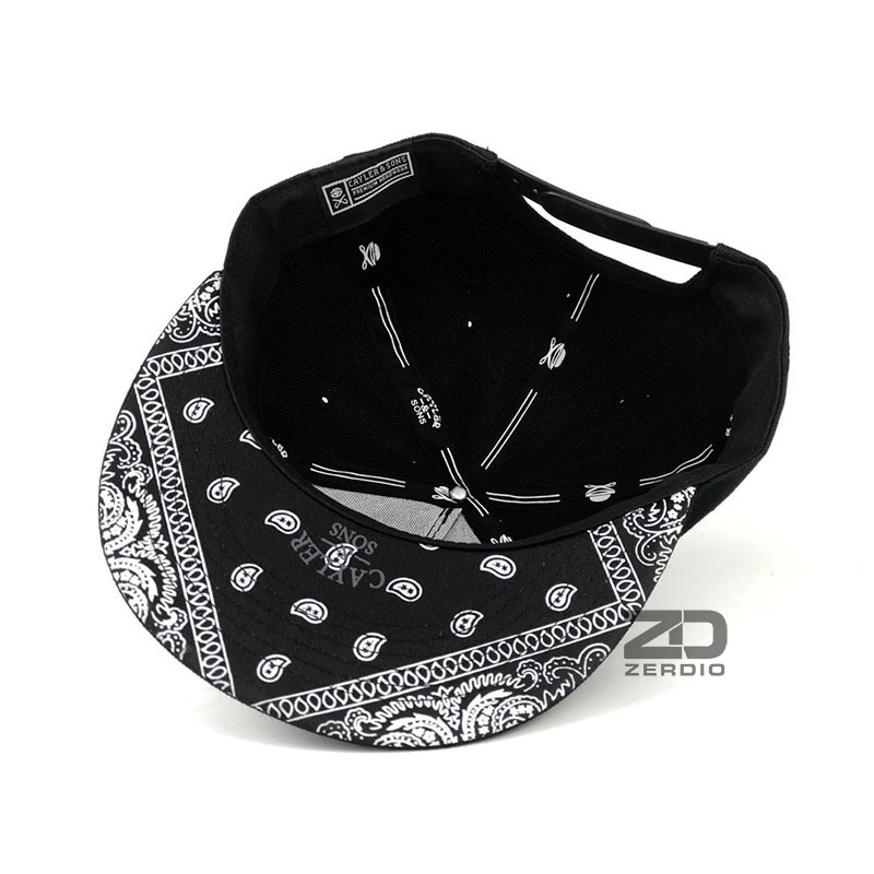 Mũ lưỡi trai snapback, nón hiphop nam nữ màu đen phong cách cá tính